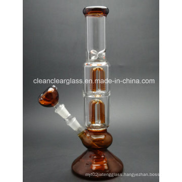 Wholesale Glass Water Pipe with 2 Layer Arm Perc